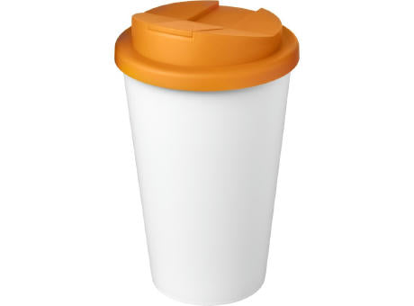 Americano® Eco 350 ml recycelter Becher mit auslaufsicherem Deckel