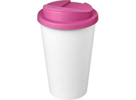 Americano® Eco 350 ml recycelter Becher mit auslaufsicherem Deckel