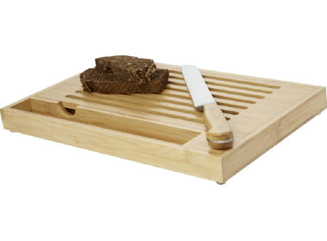 Pao Bambus-Schneidebrett mit Messer