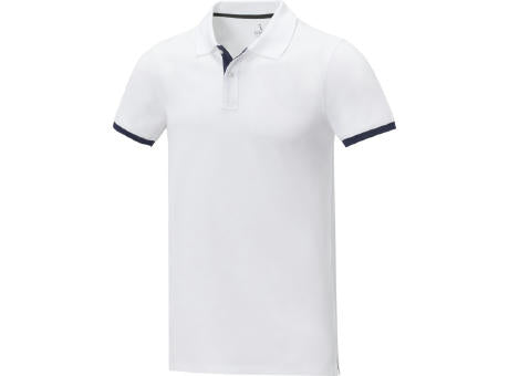 Morgan 200 g/m² Polo für Herren, zweifarbig