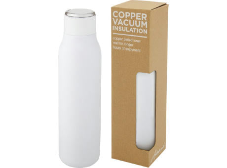 Marka 600 ml Kupfer-Vakuum Isolierflasche mit Metallschlaufe