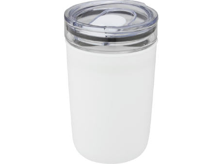 Bello 420 ml Glasbecher mit Außenwand aus recyceltem Kunststoff