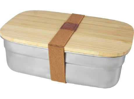 Tite 700 ml Lunchbox aus Edelstahl mit Bambusdeckel