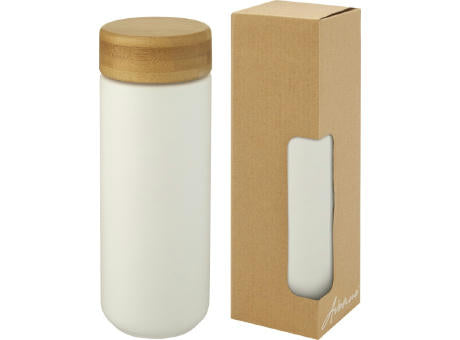 Lumi 300 ml Keramikbecher mit Bambusdeckel
