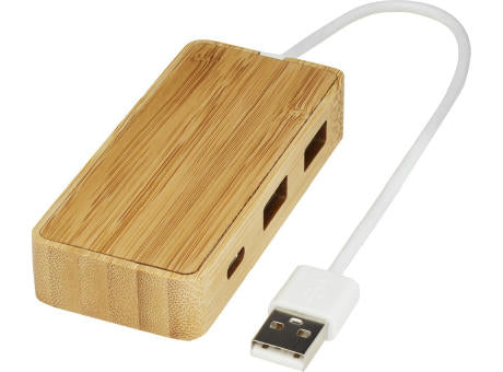 Tapas USB-Hub aus Bambus