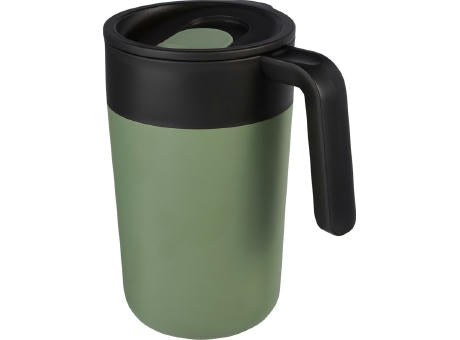 Nordia 400 ml doppelwandiger Becher aus Recyclingmaterial