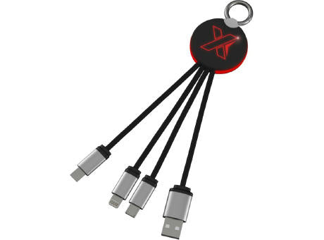 SCX.design C16 Kabel mit Leuchtlogo