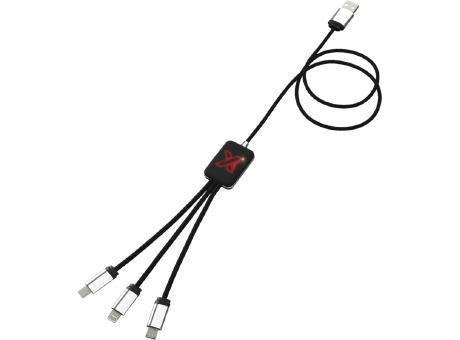 SCX.design C17 Easy to Use Ladekabel mit Leuchtlogo