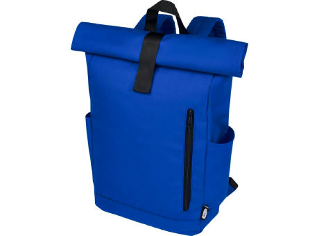 Byron 15,6" GRS RPET Roll-Top Rucksack 18 L