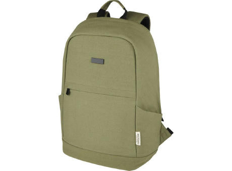 Joey 15,6 Zoll Anti-Diebstahl Laptop Rucksack 18 L aus GRS-recyceltem Canvas