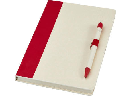 Dairy Dream A5 Notizbuch und Kugelschreiber-Set aus recyceltem Milchkarton