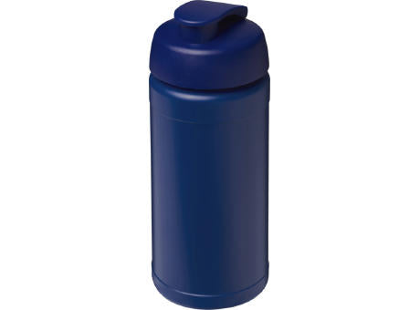 Baseline 500 ml recycelte Sportflasche mit Klappdeckel
