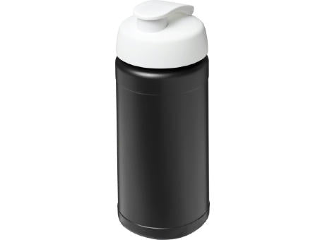 Baseline 500 ml recycelte Sportflasche mit Klappdeckel