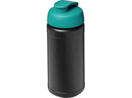 Baseline 500 ml recycelte Sportflasche mit Klappdeckel
