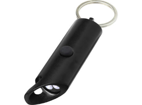 Flare IPX-LED-Lampe und Flaschenöffner aus recyceltem Aluminium mit Schlüsselanhänger