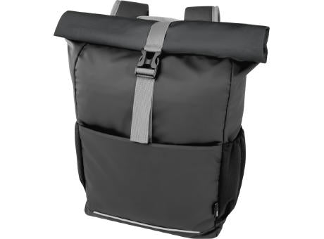 Aqua 15" wasserabweisende Fahrradtasche aus GRS Recyclingmaterial 20 L