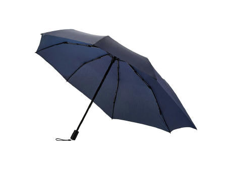 Der innovative Taschenschirm mit nach hinten verlängertem Bezug, 8 Segmente, windstabil