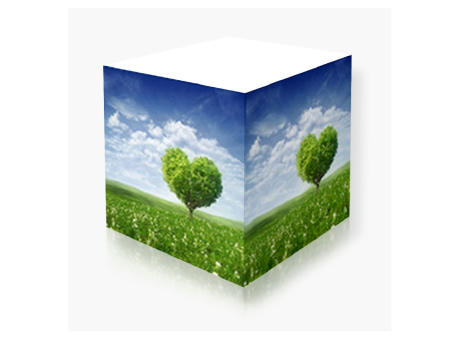 Notizquader 98 x 98 x 98 mm