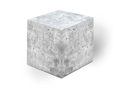 Notizquader Design Edition Beton 68 x 68 x 68 mm