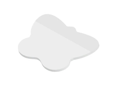 Haftnotizen powerstikkies formgestanzt "Schmetterling", 25 Blatt