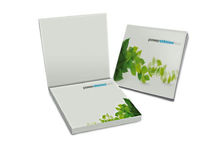 Recycling Haftnotizen im Kartonumschlag powerstikkies eco 70 x 70 mm
