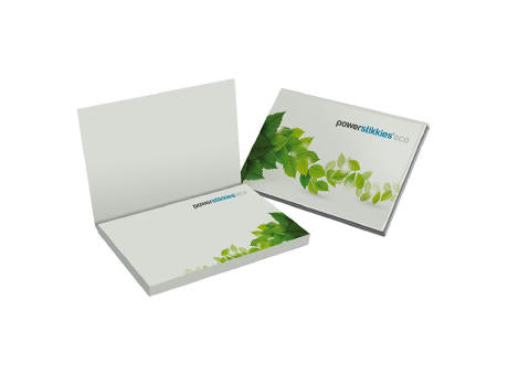 Recycling Haftnotizen im Kartonumschlag powerstikkies eco 100 x 70 mm