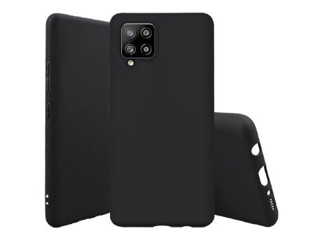 Handy Hülle Galaxy™ A42 5G (2020) Monkey Soft Slim Case TPU Silikon matt schwarz