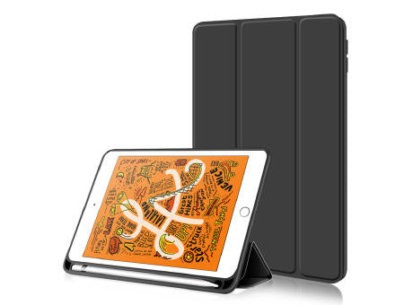 Tablet Hülle iPad™ Pro 11 (2024) mit Apple Pencil™ Halterung (kompatibel mit magnetischer Aufladung) PC/TPU Back Cover Fold.it Case schwarz