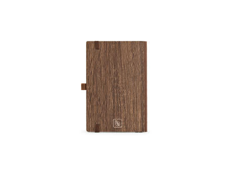 Steinbeck A5 Notizbuch Holzmaserungseinband. 196 Seiten aus 70gsm FSC®