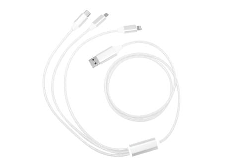 Ladekabel "LEDflow Cable 3in1“