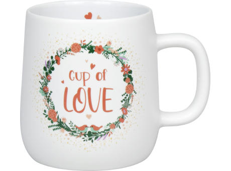KÖNITZ Porzellanbecher Tasse KCB239 mattweiß