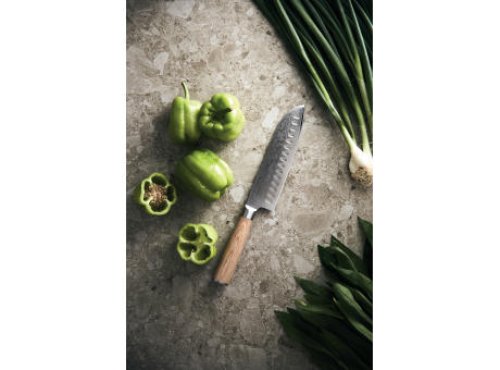 VINGA Hattasan Damascus Santoku Messer
