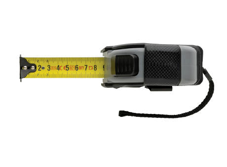 Auto-Stop-Maßband aus recyceltem Kunststoff, 8m/25mm