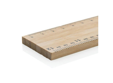 Timberson extra dickes 30cm doppelseitiges Bambuslineal