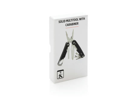 Solid Multitool mit Karabiner
