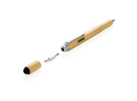 5-in-1 Bambus Tool-Stift