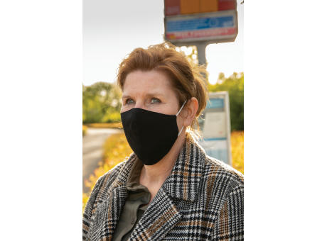 Wiederverwendbare 2-lagige Baumwoll-Gesichtsmaske