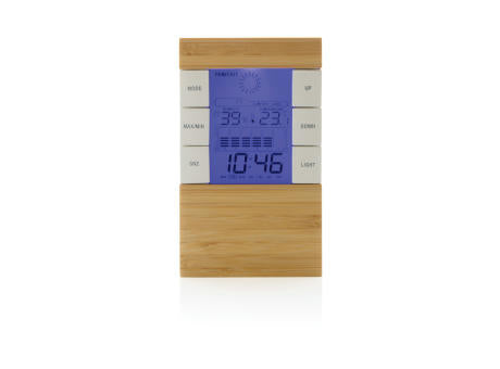 Utah Wetterstation aus RCS rKunststoff & Bambus