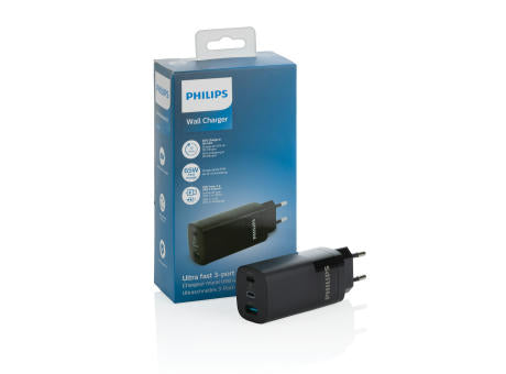 Philips 65W Ultra-Schnell-PD 3-Port-USB-Wandladegerät