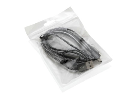 3-in-1 umwobenes Kabel