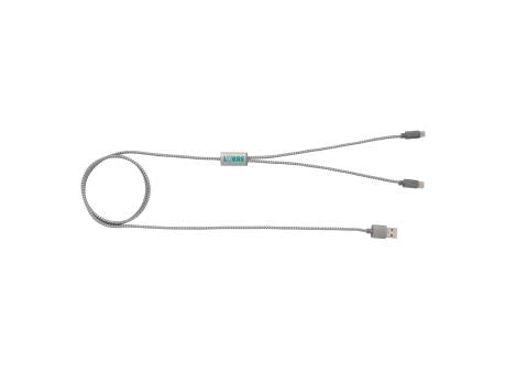 3-in-1 umwobenes Kabel