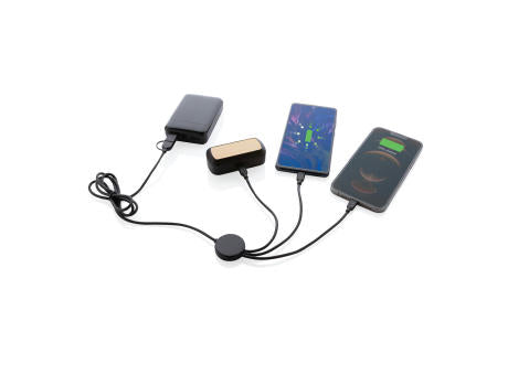 4-in-1 60W-Kabel aus RCS rec. TPE und recyceltem ABS