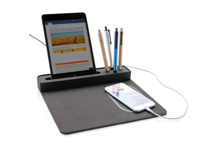 Air Mousepad mit 5W Wireless Charger und USB
