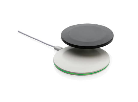15W-Wireless-Fast-Charger aus recyceltem RCS-Kunststoff