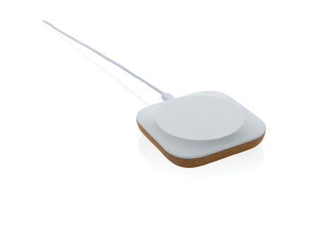 Oregon Wireless-Charger aus RCS recyc. Kunststoff & Kork