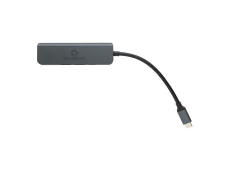 Terra Hub aus RCS recyceltem Aluminium mit HDMI-Input