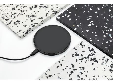 10W Wireless Charger aus RCS Standard recyceltem Kunststoff