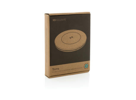 Terra 10W Wireless Charger aus RCS recyceltem Aluminium