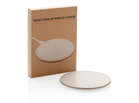 5W Weizenstroh Wireless Charger