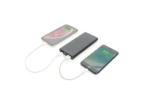 18W PD Powerbank mit 10.000 mAh aus Aluminium